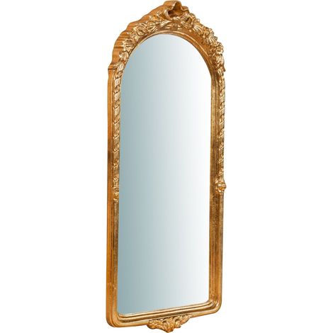 Specchio da parete 69x28x5 cm specchio barocco con cornice oro anticato Specchio da parete lungo Specchio camera da letto Shabby (1/5)