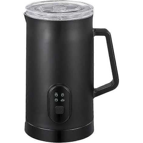 Mousseur à lait électrique 4 en 1 400 W 590 ml et mousseur à lait froid, fonctionnement silencieux, cuve en acier inoxydable, prise américaine A (1/5)