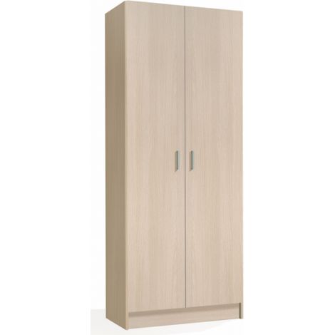 Armadio portascope 73x37x180h cm con 2 ante rovere chiaro - Forlì (1/4)