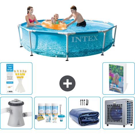 Intex Piscina con struttura Rotonda - 305x76 cm - 7-pezzi S302 (1/5)