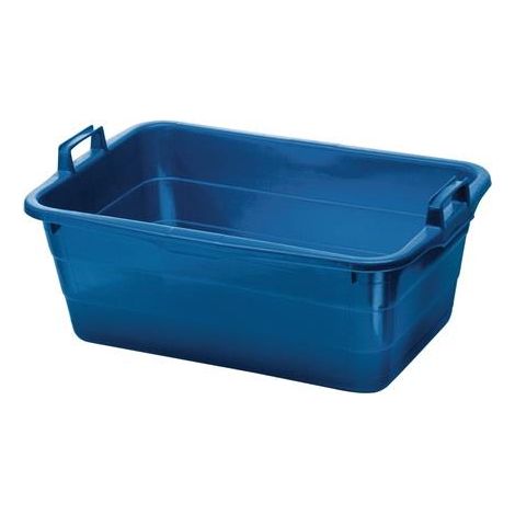 Wanne L800xB535xH300mm Inh.85l PE blau LOCKWEILER