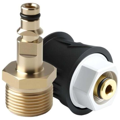 Raccordi adattatori ad alta pressione per Karcher K2, M22 femmina 14 mm ottone - Strumento di conversione rapida per Karcher Serie K2 K3 K4 K5 K6 K7