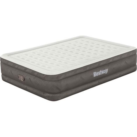 Bestway Luftbett 203 x 152 x 46 cm Fortech mit integrierter Elektropumpe für 2 Personen (1/10)