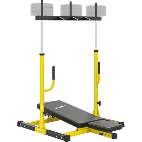 SPORTNOW Vertical Leg Press Machine, Leg Extension Machine, 300 kg Capacity