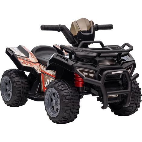 Kids Ride-on Four Wheeler ATV Car with Real Working Headlights for 18-36M