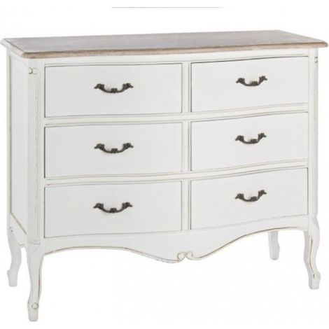 Cassettiera "Justine" per interno -6 Cassetti - 100x40x83h cm (1/5)