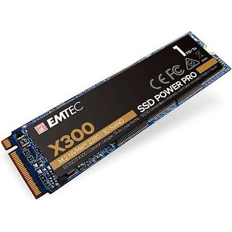 DISCO DURO M.2 1TB EMTEC POWER PRO X300 NVME (2000MB/s Escritura) ECSSD1TX300