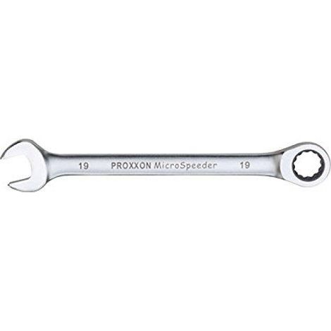Proxxon MicroSpeeder Clé à cliquet 17 mm chromée