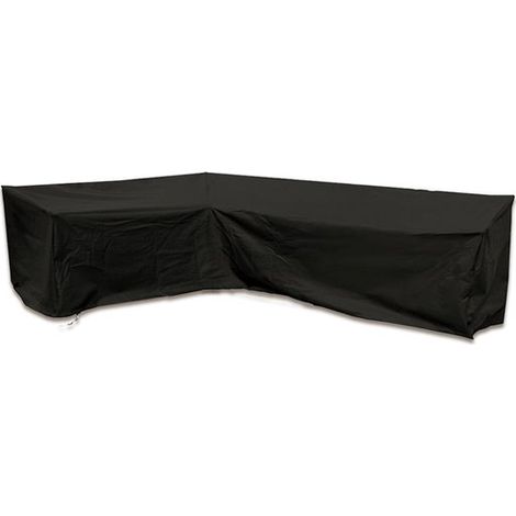 Sofabezug 210D wasserdichtes, silberbeschichtetes Oxford Gewebe Gartenmöbelabdeckung Staub und Regenschutz für Gartenmöbel V förmiger Bezug 215 x (1/5)