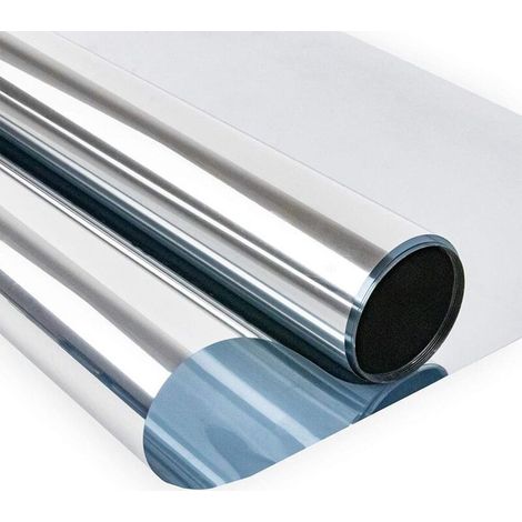 Film de Vitrage Anti-UV Réfléchissant Miroir sans Tain pour Isolation Thermique (1/5)
