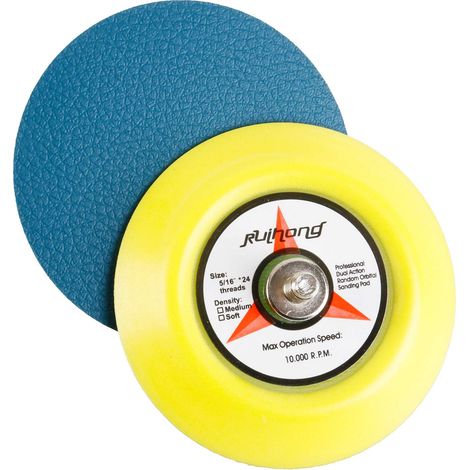 Plateau ponçage polissage 75mm (3"), disque PSA auto-adhésif adapté mini ponceuse polisseuse, accessoire 1 pièce (1/5)