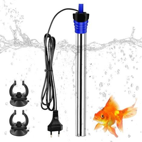 300-W-Aquarienheizung aus Edelstahl 304, Temperaturregelung für Aquarien, Saugnapfheizung, für Aquarien und Fische (1/5)