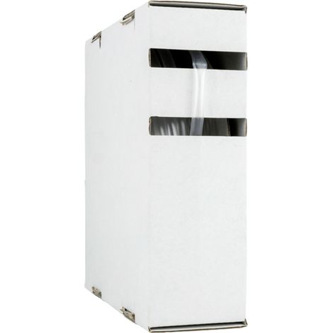 Hongshang 2111114398 Schrumpfschlauch ohne Kleber Transparent 1.20 mm 0.60 mm Schrumpfrate:2:1 15 m