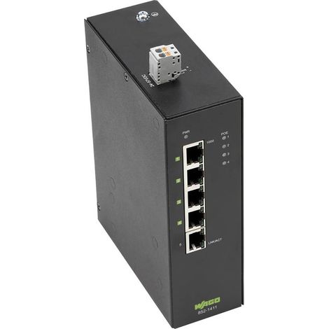 WAGO 852-1411 852-1411 Switch ethernet industriale (1/2)
