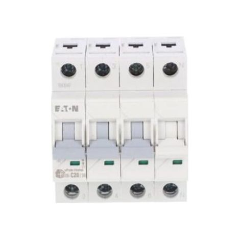 Disjoncteur 3P+NF - 20 A - 6 kA - Pour Tableau Électrique Domestique - 1 Pièce