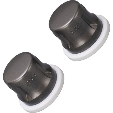 Copertura per la manopola di controllo del climatizzatore, 2 pezzi, ricambio per Toyota Highlander dal 2009 al 2013, 55925-0E050 (1/5)