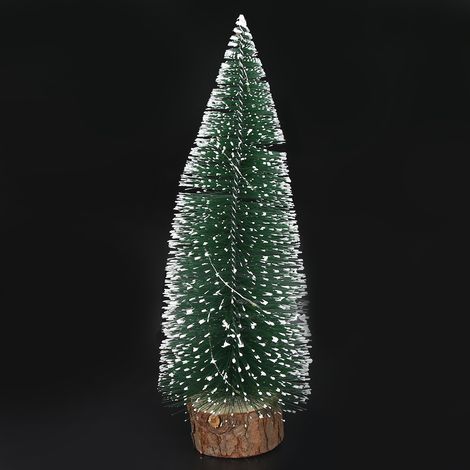 Lampe LED Bureau Mini Sapin de Noël Décoratif 30cm Guirlande Lumineuse Colorée Cadeau Fête (1/5)