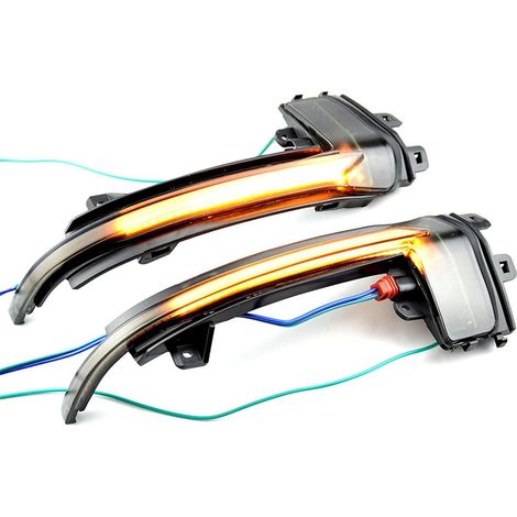 dynamische LED-Seitenblinker für Rückspiegel, kompatibel mit Audi A4 A5 B8 (1/5)