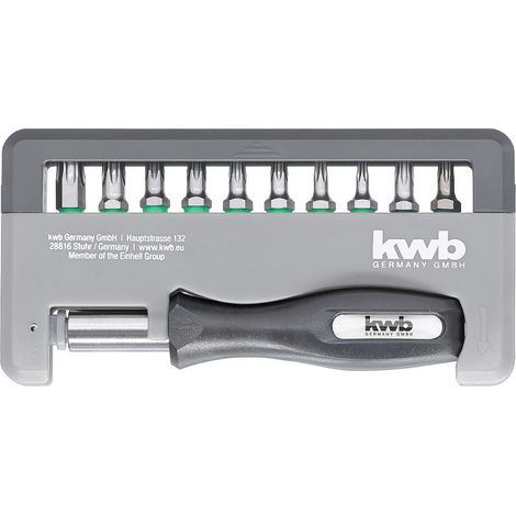 kwb 151040 Bit-Set 12teilig (1/3)