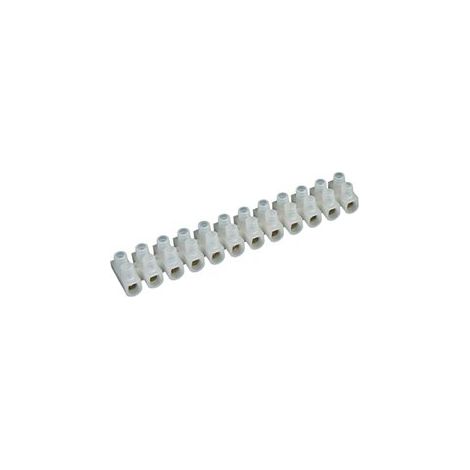 Pack 10 tiras regletas empalme 10mm blanca 1000104 gsc (1/2)