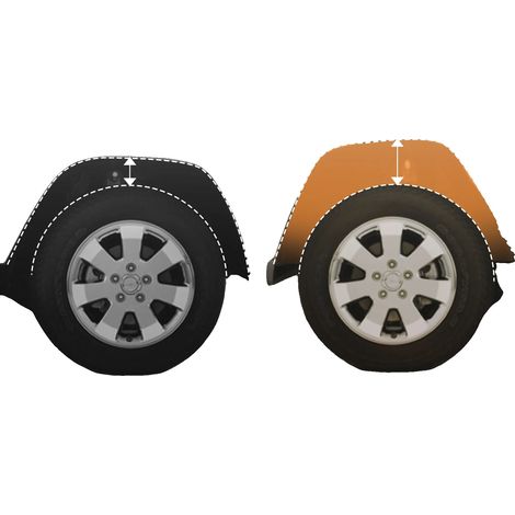 Kit de levage, hauteur de levage de 2,5 pouces, acier de haute qualité, supporte jusqu'à 1000 lbs, compatible avec Jepp Liberty, performance de suspension améliorée (1/5)