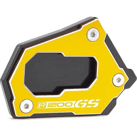 CNC-Seitenständer-Verlängerungsplatte für BMW R 1200 GS LC, R1200 GS, R1250 GS, R 1200 GS Adventure (2014–2022) – Gold (1/5)