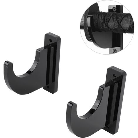 Support pour épée et sabre léger 0186, porte-batte de baseball et porte-jouets, support multifonctionnel pour guitare et skateboard (1/5)
