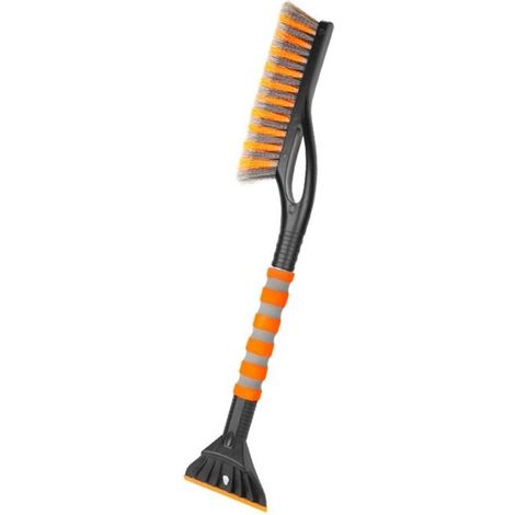 Brosse à Neige et grattoir à Glace pour Pare-Brise de Voiture,grattoir à Glace et brosses 2 en 1, Accessoires d'extérieur de Voiture d'hiver (1 pièce) (1/5)