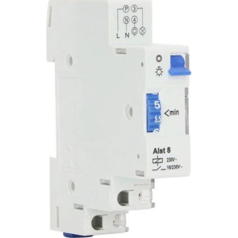 JSSEVN - Minuterie Mécanique 1-7 Minutes, Interrupteur de Contrôle de Temps, Programmateur 230V AC pour Chauffage/Éclairage (1/2)