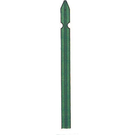Paletti da recinzione in acciaio plastificato - cm.200h. sezione 30x30x2.7 - kg.2,54