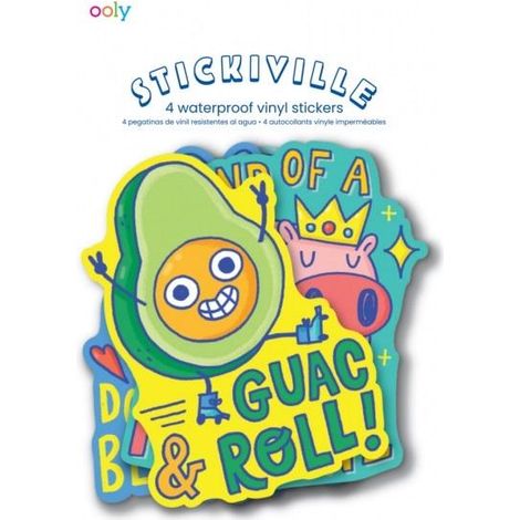 Pegatinas impermeables de Funny Buddies
