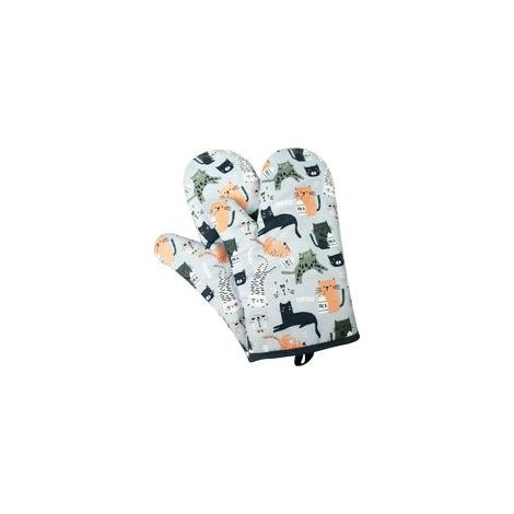 Gant de Cuisine, Gants de Four Résistante à la Chaleur, 1 Paire de Gants de Cuisine Anti Chaleur pour Barbecue (1/5)