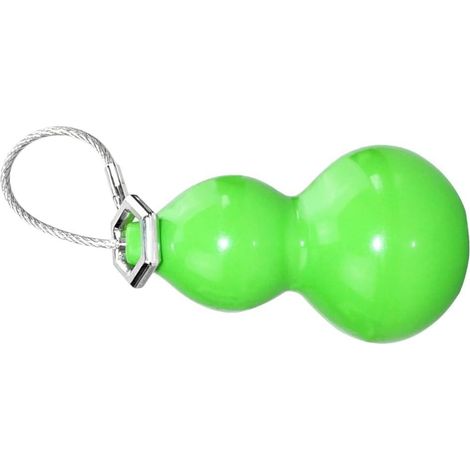 Cadenas de sécurité biométrique pour bagages et armoires Tuya - Étanche IP65 - 20 empreintes digitales - Design ABS compact (application verte) (1/5)