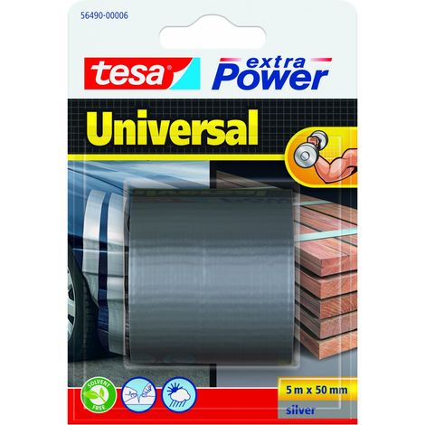 Adhésif Toile Multi-usages Extra Power Gris 5m X 50mm - Tesa