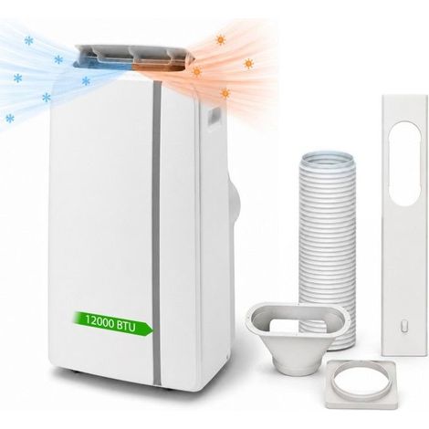 Climatiseur Mobile 12000 Btu/h Turbo - Froid & Chaud (1/5)