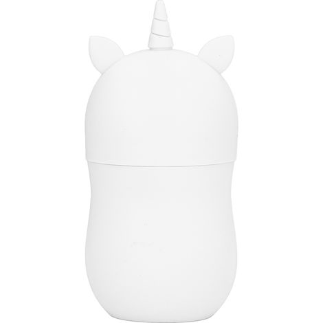 Rouleau de Massage Glace en Gel de Silicone pour Visage - Réduction des Pores, Soin de la Peau Portable, Masseur Facial Glacé Blanc (1/5)
