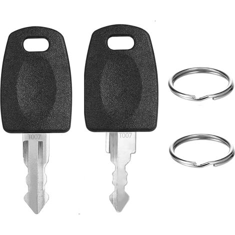 Chiave per valigia TSA007, per lucchetto TSA 007, chiave doganale per valigia TSA007, chiave di emergenza per lucchetto a combinazione per bagagli, per sbloccare la porta se il codice è dimenticato (1/5)