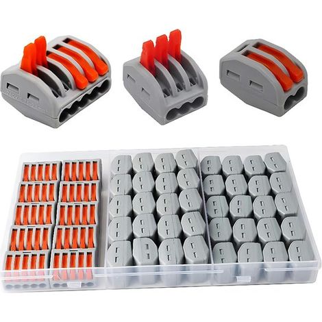 Conectores de cable compactos para tuerca de palanca: surtido de conductores - 2 (1/5)