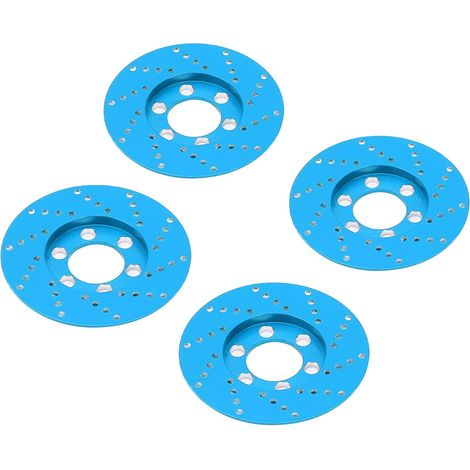 Étrier de Disque de Frein RC Bleu en Alliage d'aluminium, pour Voiture sur Chenilles 10, Mise à Niveau de Roue de 2.2 Pouces, 4 Pièces (Blue) (1/5)