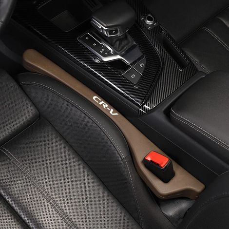 (Marron à droite) Bouchon de couture de siège auto neuf, bande d'étanchéité pour couture de siège, protection anti-chute pour Honda CIVIC 10e génération, 8e génération et CRV 2019 (1/4)