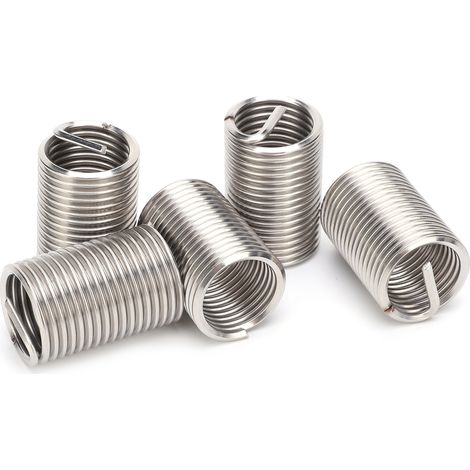Inserts filetés, outil de réparation d'écrou réducteur, acier inoxydable, M24x3x2,5D (1/5)