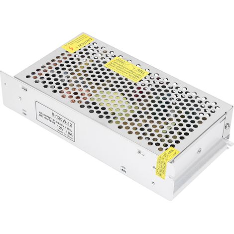 LED-Leistungsschaltertreiber mit Lampentransformator 100W-500W AC 110/220V auf DC 12V (12V10A (120W)) (1/5)