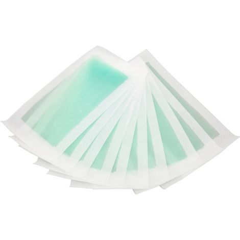 Bandes de cire pour le corps, douces et portables, à déchirer, pour l'épilation des jambes, des aisselles et de la lèvre supérieure. (1/5)
