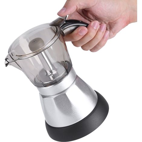 Cafetière électrique moka 6 personnes, 300 ml, 480 W, 220 V, norme européenne. (1/5)