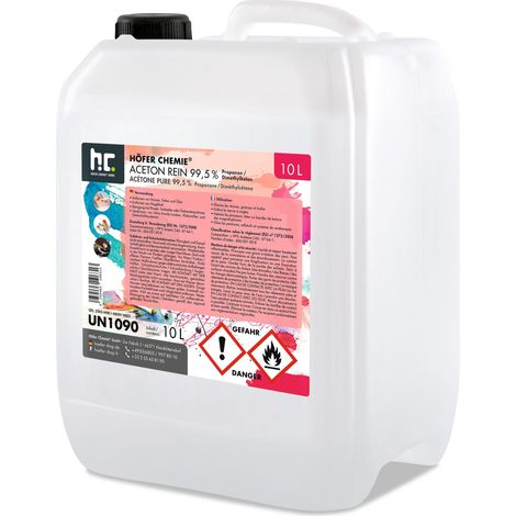 10 L Aceton rein 99,5% (1/5)