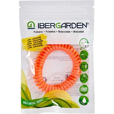 Bracciale antizanzare alla citronella 60165 ibergarden