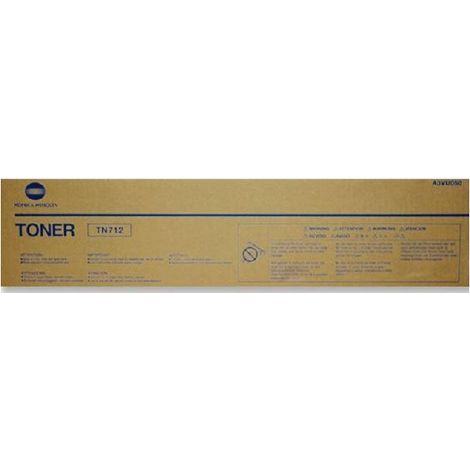 Konica Minolta TN712 cartucho de tóner 1 pieza(s) Original Negro