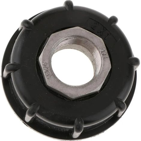 Adaptateur de vidange pour rservoir IBC filetage 236 pour tuyau darrosage (1/5)