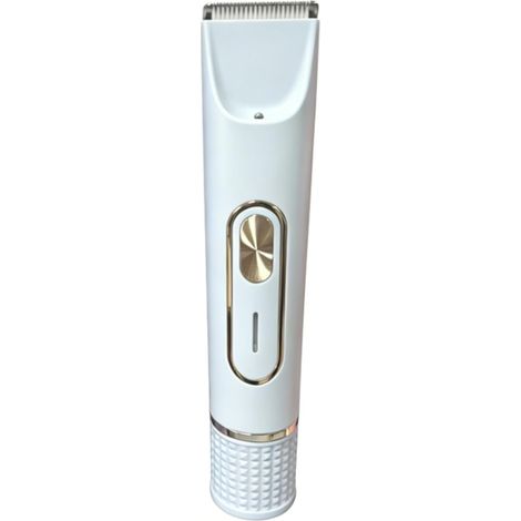 Electric intimate shaver for women, 4 in 1, double head, for face, eyebrows, beard, arms, legs and bikini line, blue