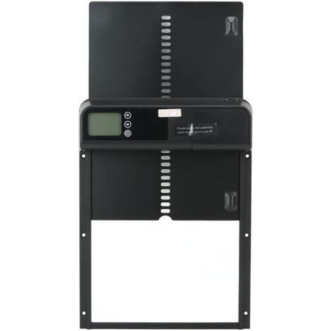 SUNXURY Eosnow,Porte automatique de poulailler avec minuterie en alliage d'aluminium IP45 affichage LED étanche ouvre-porte automatique de poulet alimenté par batterie pour la ferme (1/5)